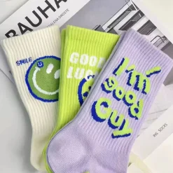 Socks*Boogzel Clothing Smiley Face 3 Pack Socks