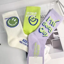 Socks*Boogzel Clothing Smiley Face 3 Pack Socks