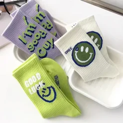 Socks*Boogzel Clothing Smiley Face 3 Pack Socks