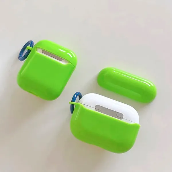 Iphone Cases*Boogzel Clothing Smiley Face AirPods Case Green