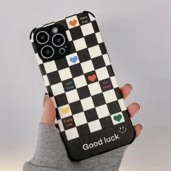 Iphone Cases*Boogzel Clothing Smiley Houndstooth iPhone Case