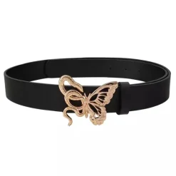 Belts & Chains*Boogzel Clothing Snake and Butterfly Buckle Belt
