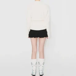 Sweaters*Boogzel Clothing Soft Girl Aesthetic Bow Jumper White