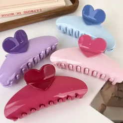 Hair Accessories*Boogzel Clothing Soft Girl Aesthetic Heart Hair Claw