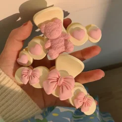 Hair Accessories*Boogzel Clothing Soft Girl Bow Hair Claw