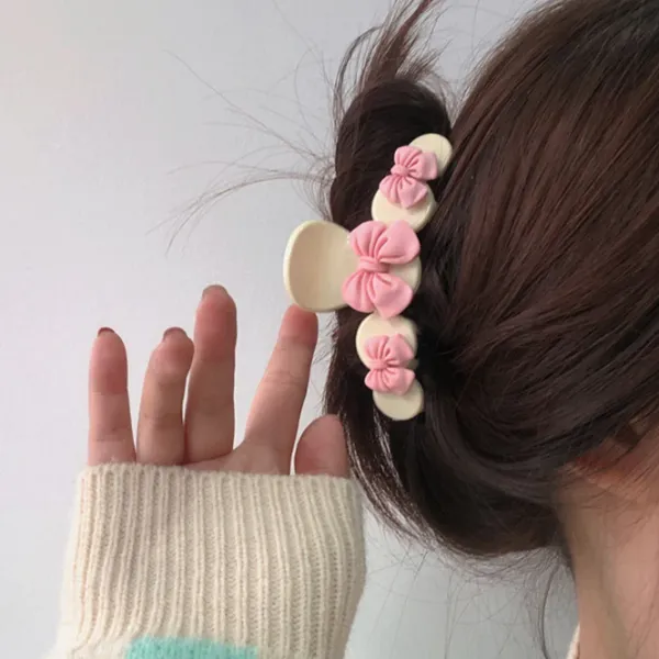 Hair Accessories*Boogzel Clothing Soft Girl Bow Hair Claw