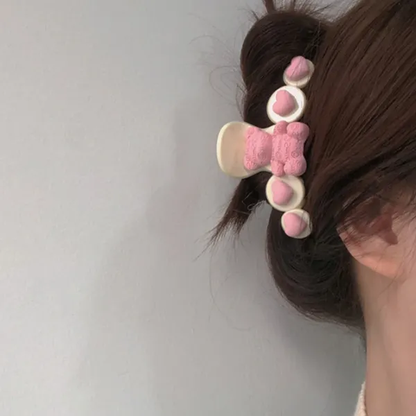 Hair Accessories*Boogzel Clothing Soft Girl Bow Hair Claw
