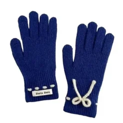 Other*Boogzel Clothing Soft Girl Bow Knit Gloves