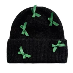 Hats*Boogzel Clothing Soft Girl Bows Beanie Hat