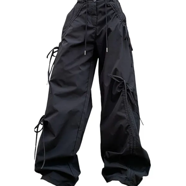 Pants & Trousers*Boogzel Clothing Soft Girl Bows Wide-Leg Cargo Pants