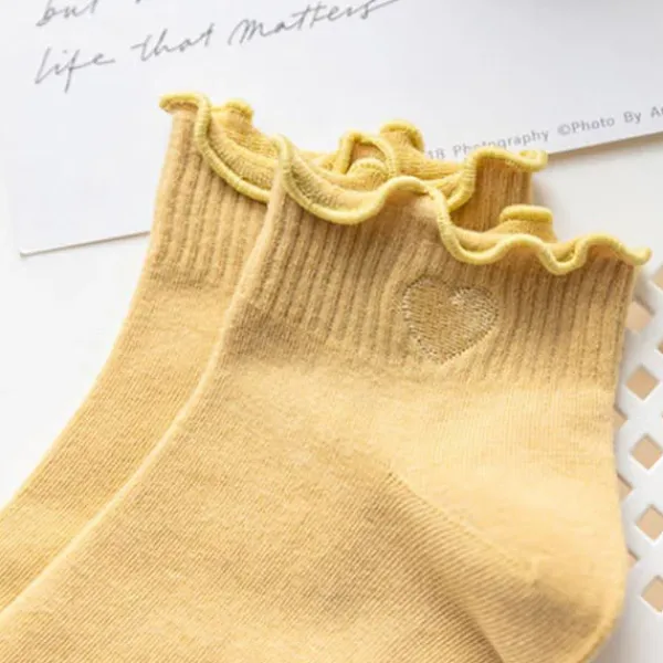 Socks*Boogzel Clothing Soft Girl Heart Socks