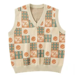 Knit Vests*Boogzel Clothing Soft Girl Patchwork Knit Vest