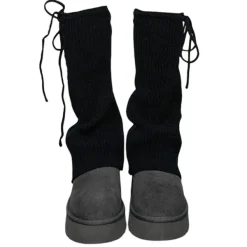 Other*Boogzel Clothing Soft Girl Ribbed Leg Warmers