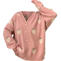 Knit Cardigans*Boogzel Clothing Soft Peach Cardigan