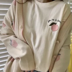Knit Cardigans*Boogzel Clothing Soft Peach Cardigan