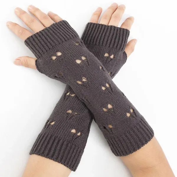 Other*Boogzel Clothing Softie Heart Arm Warmers