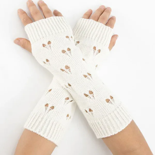 Other*Boogzel Clothing Softie Heart Arm Warmers