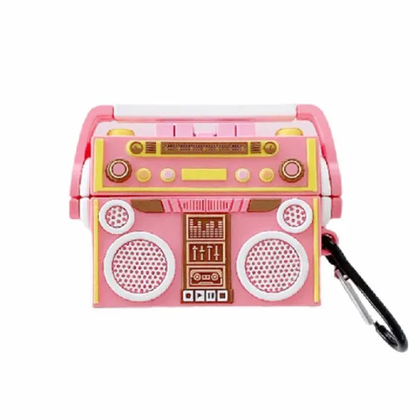 Iphone Cases*Boogzel Clothing Sound Recorder AirPods Case Pink