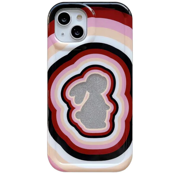 Iphone Cases*Boogzel Clothing Sparkle Rabbit iPhone Case Red