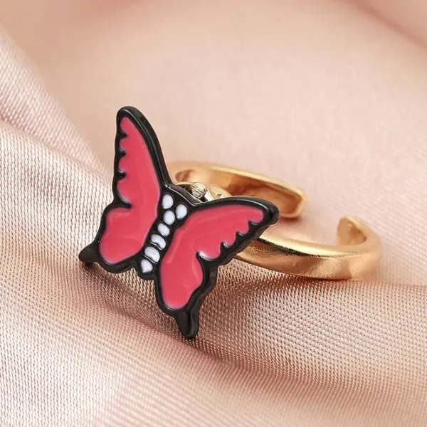 Anxiety Rings|Rings*Boogzel Clothing Spinner Butterfly Anxiety Ring
