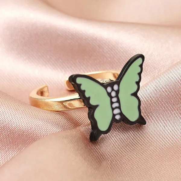 Anxiety Rings|Rings*Boogzel Clothing Spinner Butterfly Anxiety Ring