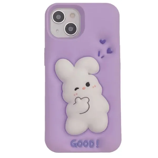 Iphone Cases*Boogzel Clothing Squishy Bunny iPhone Case Purple
