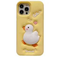 Iphone Cases*Boogzel Clothing Squishy Duck iPhone Case Yellow