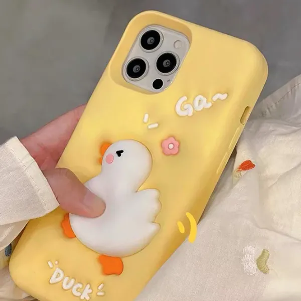 Iphone Cases*Boogzel Clothing Squishy Duck iPhone Case Yellow