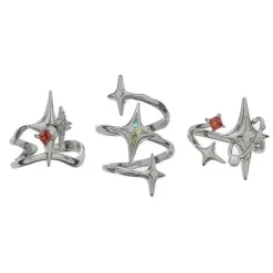 Rings*Boogzel Clothing Star Aesthetic Spiral Ring