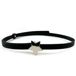 Belts & Chains*Boogzel Clothing Star Buckle Thin Belt