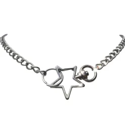 Necklaces & Chokers*Boogzel Clothing Star Chain Necklace Silver