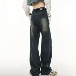Jeans*Boogzel Clothing Star Child Wide Leg Jeans Black