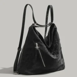 Bags & Purses*Boogzel Clothing Star Child Zipper Tote Bag Black