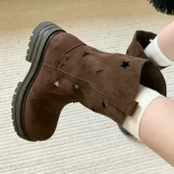 Boots / Platform Boots*Boogzel Clothing Star Cut-Out Boots