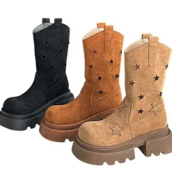Boots / Platform Boots*Boogzel Clothing Star Cut-Out Platform Boots