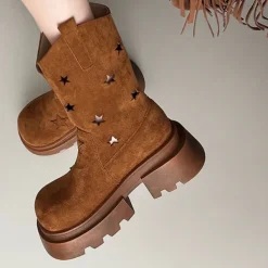 Boots / Platform Boots*Boogzel Clothing Star Cut-Out Platform Boots