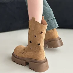 Boots / Platform Boots*Boogzel Clothing Star Cut-Out Platform Boots