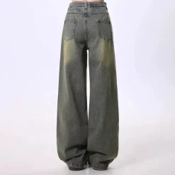 Jeans*Boogzel Clothing Star Distressed Jeans Green