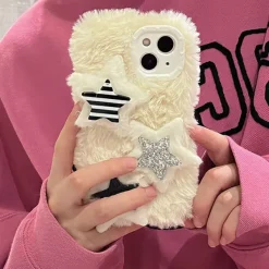 Iphone Cases*Boogzel Clothing Star Fluffy iPhone Case