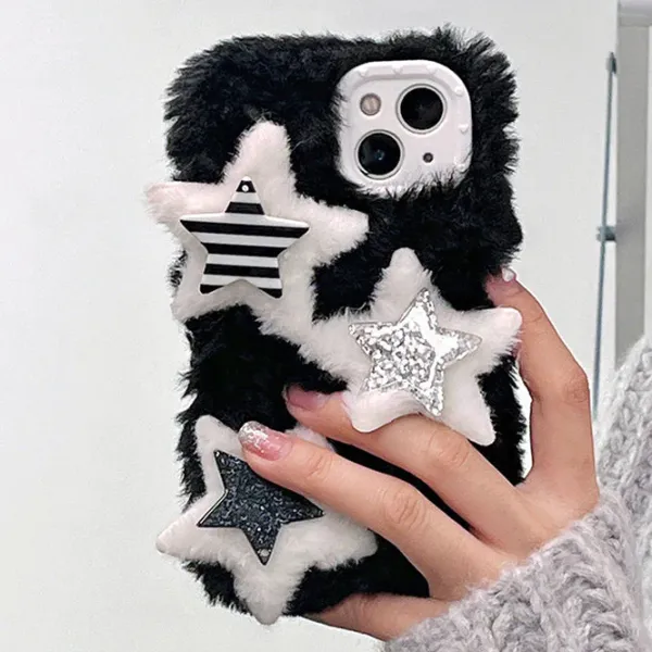 Iphone Cases*Boogzel Clothing Star Fluffy iPhone Case
