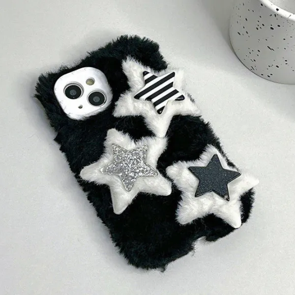 Iphone Cases*Boogzel Clothing Star Fluffy iPhone Case