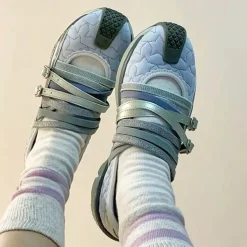 Aesthetic Sneakers*Boogzel Clothing Star Girl Ballet Sneakers