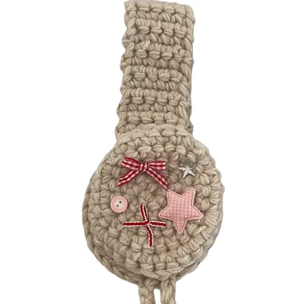 Other*Boogzel Clothing Star Girl Crochet Earmuffs