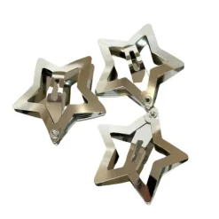 Hair Accessories*Boogzel Clothing Star Hair Clip Set 20 pcs Silver