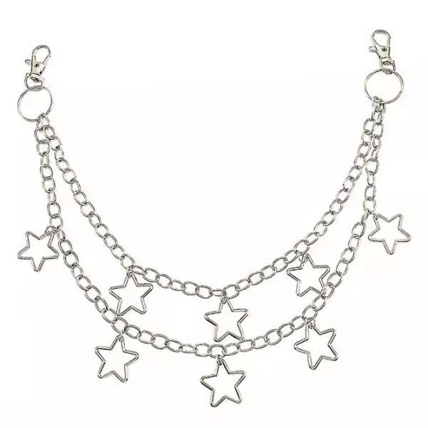 Other|Belts & Chains*Boogzel Clothing Star Pant Chain Silver