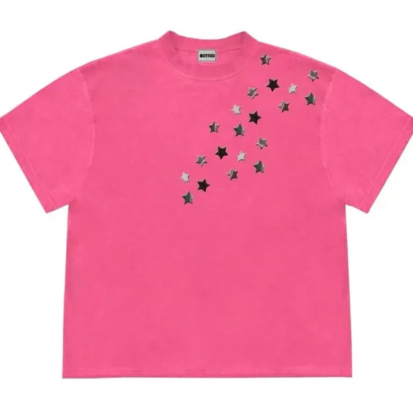 Aesthetic T-Shirts & Graphic Tees*Boogzel Clothing Star Print Oversized T-Shirt