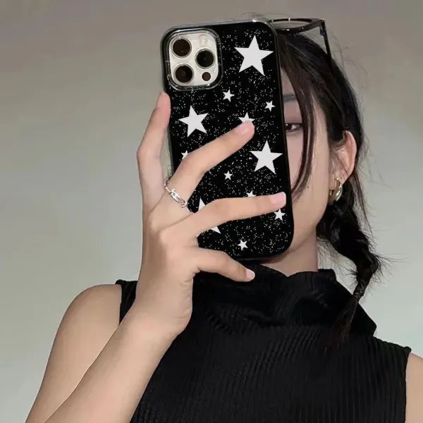 Iphone Cases*Boogzel Clothing Stargirl Aesthetic iPhone Case Black