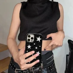 Iphone Cases*Boogzel Clothing Stargirl Aesthetic iPhone Case Black