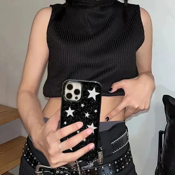 Iphone Cases*Boogzel Clothing Stargirl Aesthetic iPhone Case Black