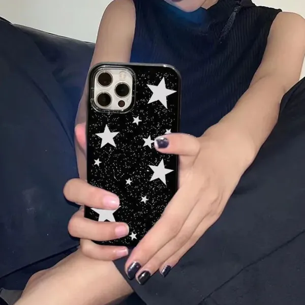 Iphone Cases*Boogzel Clothing Stargirl Aesthetic iPhone Case Black